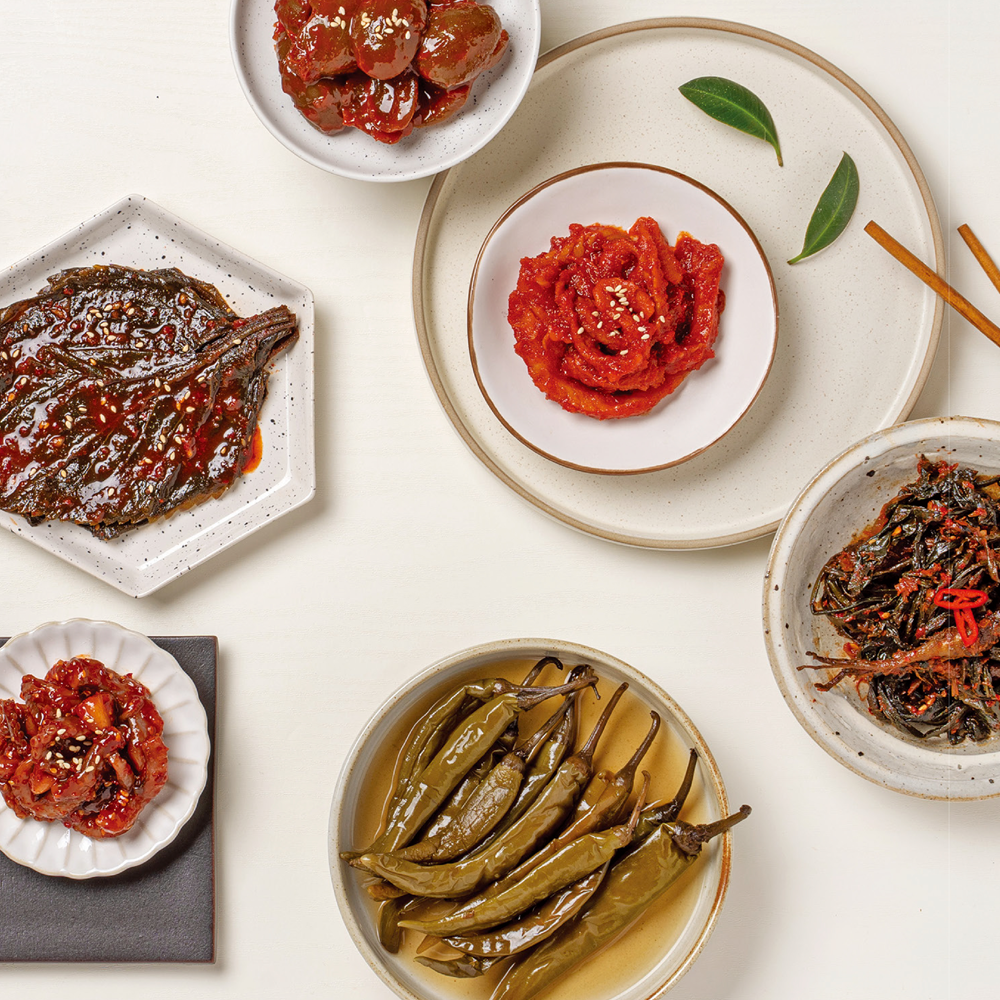 [Master Jun] Seasoned red pepper kimchi | K-Food, Salted food, Sea food, Korea food, Salted fish, Korea sauce