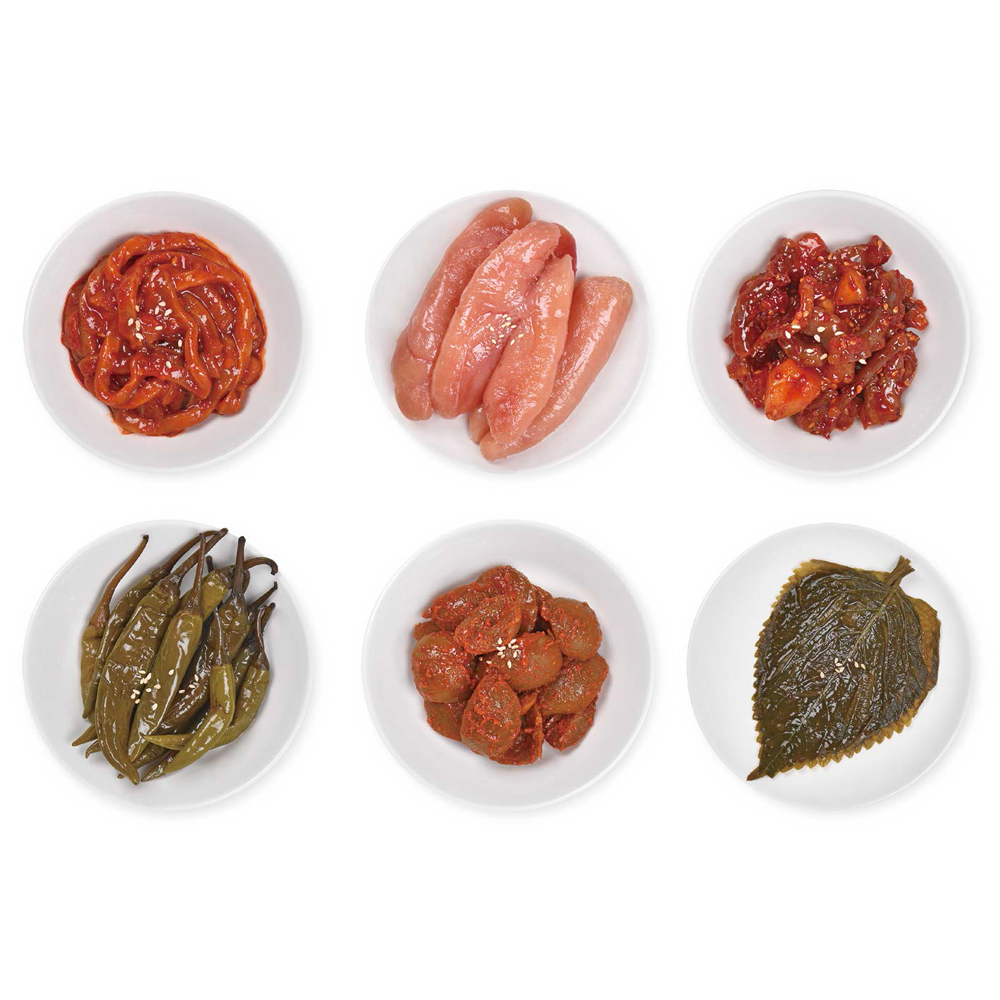 [Master Jun] Seasoned pepper with bean paste | K-Food, Salted food, Sea food, Korea food, Salted fish, Korea sauce